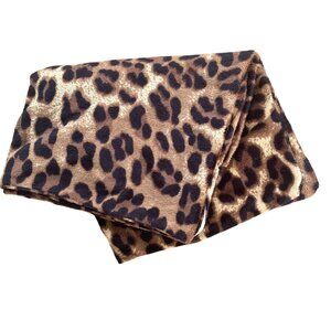 Room Essentials Leopard Print Body Pillow Cover Soft Velour 100% Polyester 20x48